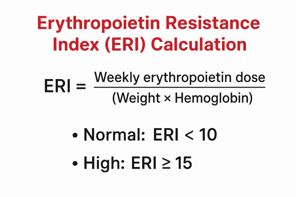 Erythropoietin Resistance Index (ERI) — NEET PG