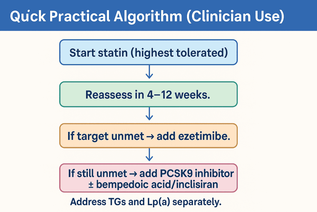 Quick Practical Algorithm LDL management