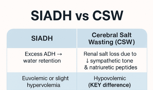 SIADH -MCQs (PG / SS level)