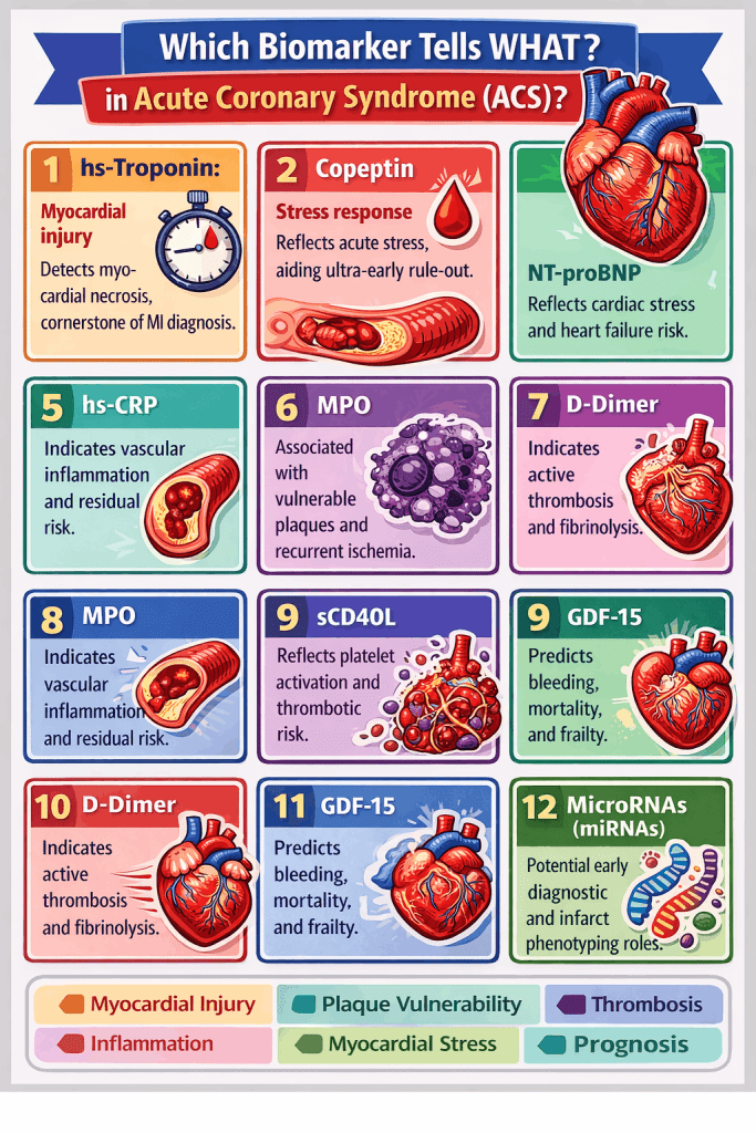 100 FAQs on Newer Biomarkers in Acute Coronary Syndrome