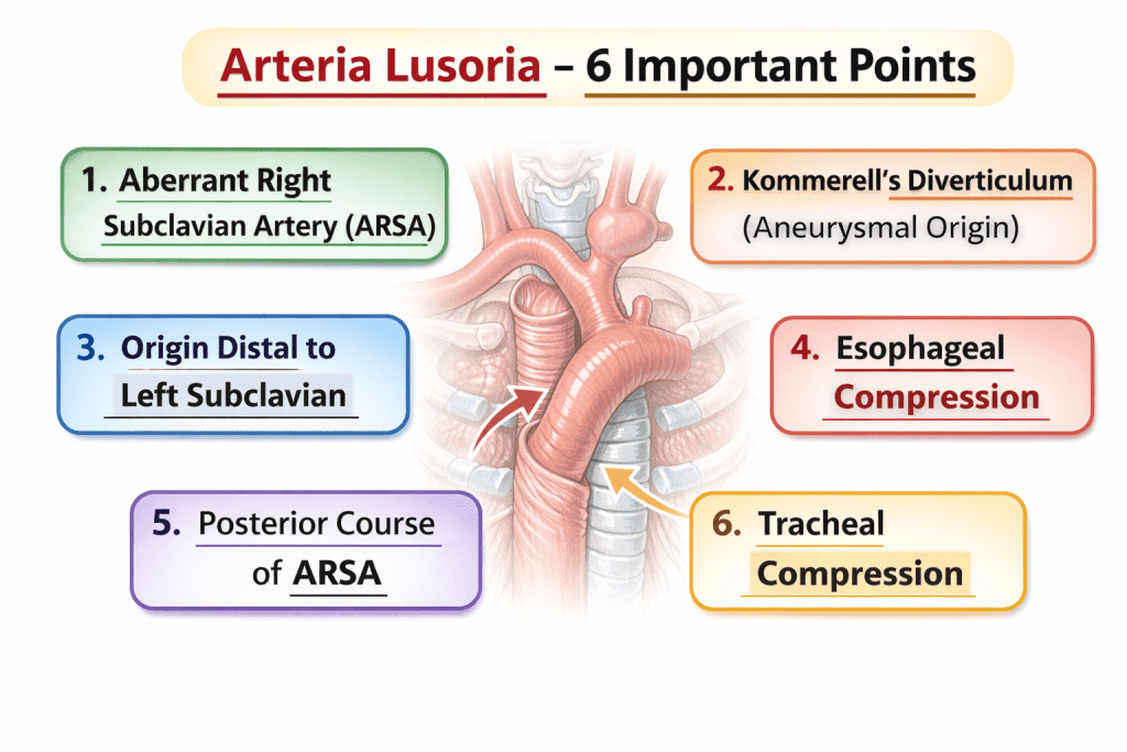 Arteria lusoria,